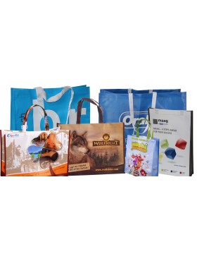 Werbetaschen bedruckt, PP Woven, Non Woven, Stofftaschen