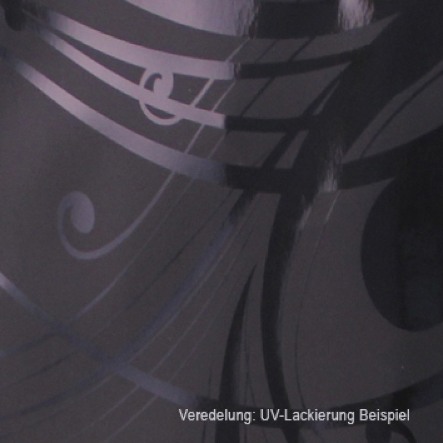 Papiertragetaschen bedrucken mit partieller UV-Lackierung