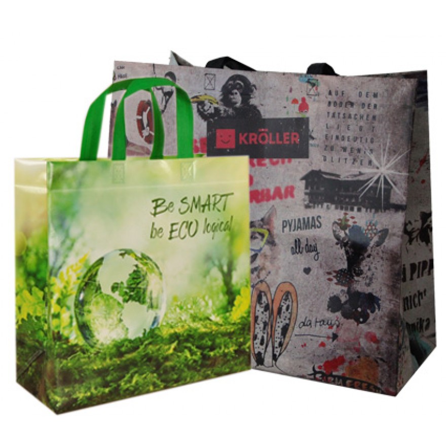 Woventaschen bedrucken, Woven Taschen bedrucken, bedruckte Tüten, Stofftaschen bedrucken